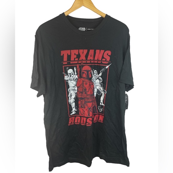 Junk Food Clothing Other - Houston Texans Mandalorian Tshirt.